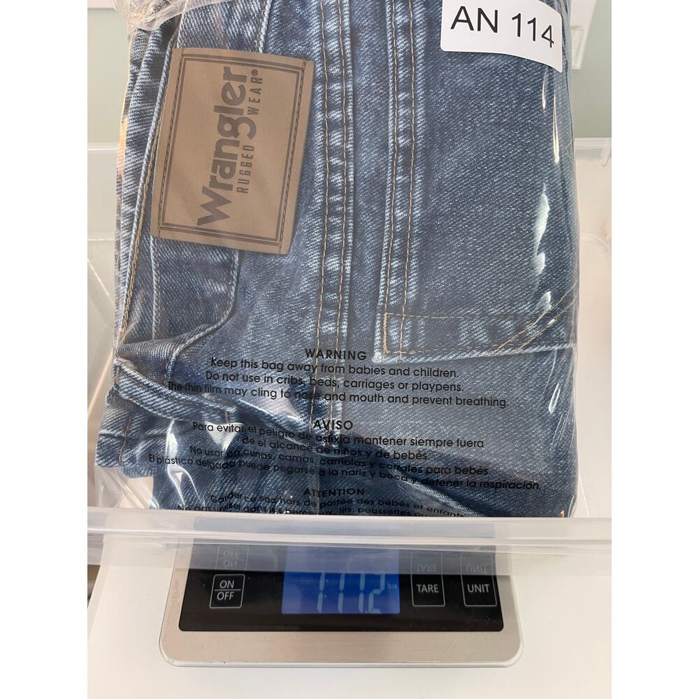 Wrangler Denim Jeans Cowboy Ranch Western Workwear Size Mens 32X32 - Picture 7 of 7